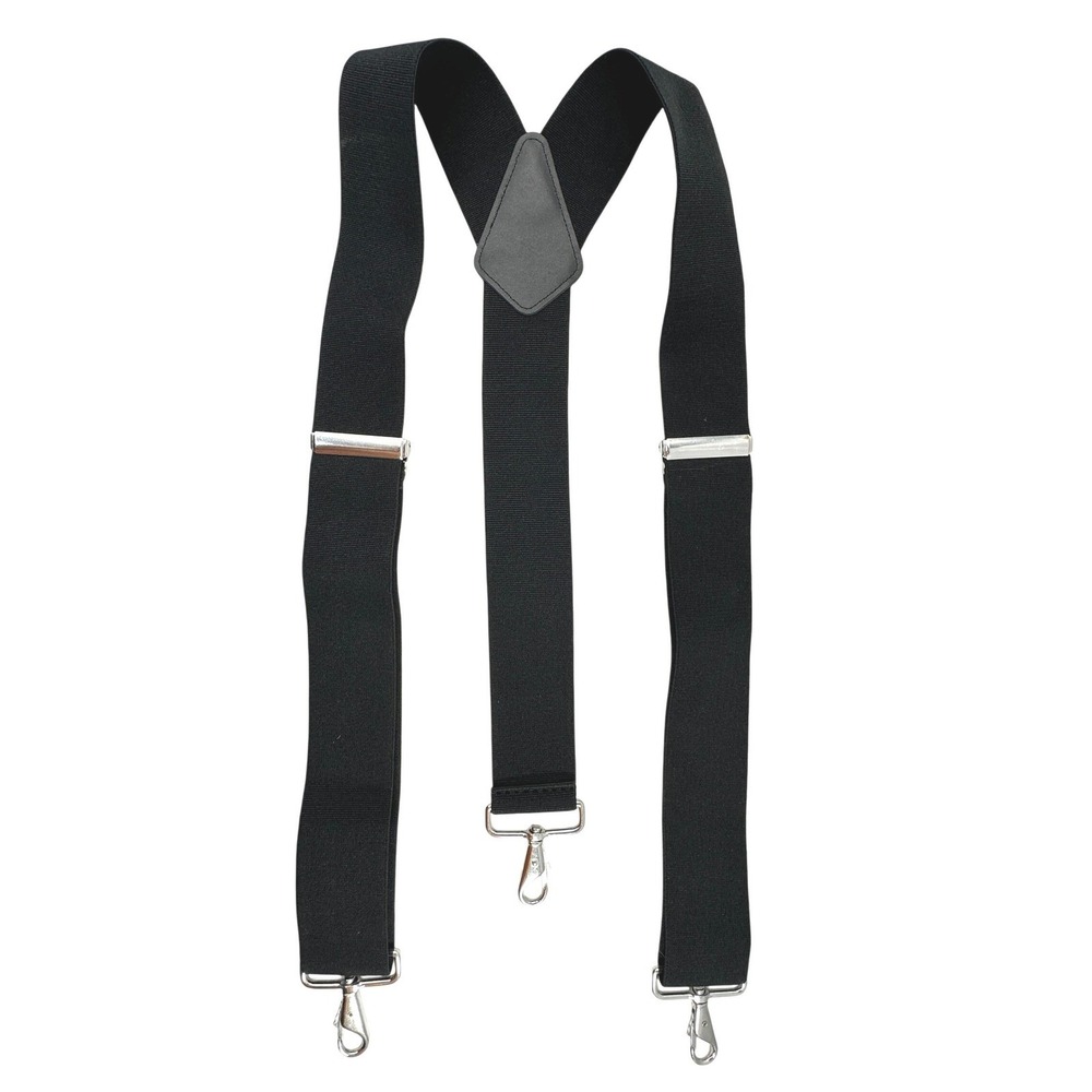 Suspenderstore Y-Back Trigger Snap Suspenders 55" Scissor Snap Swivel Hook